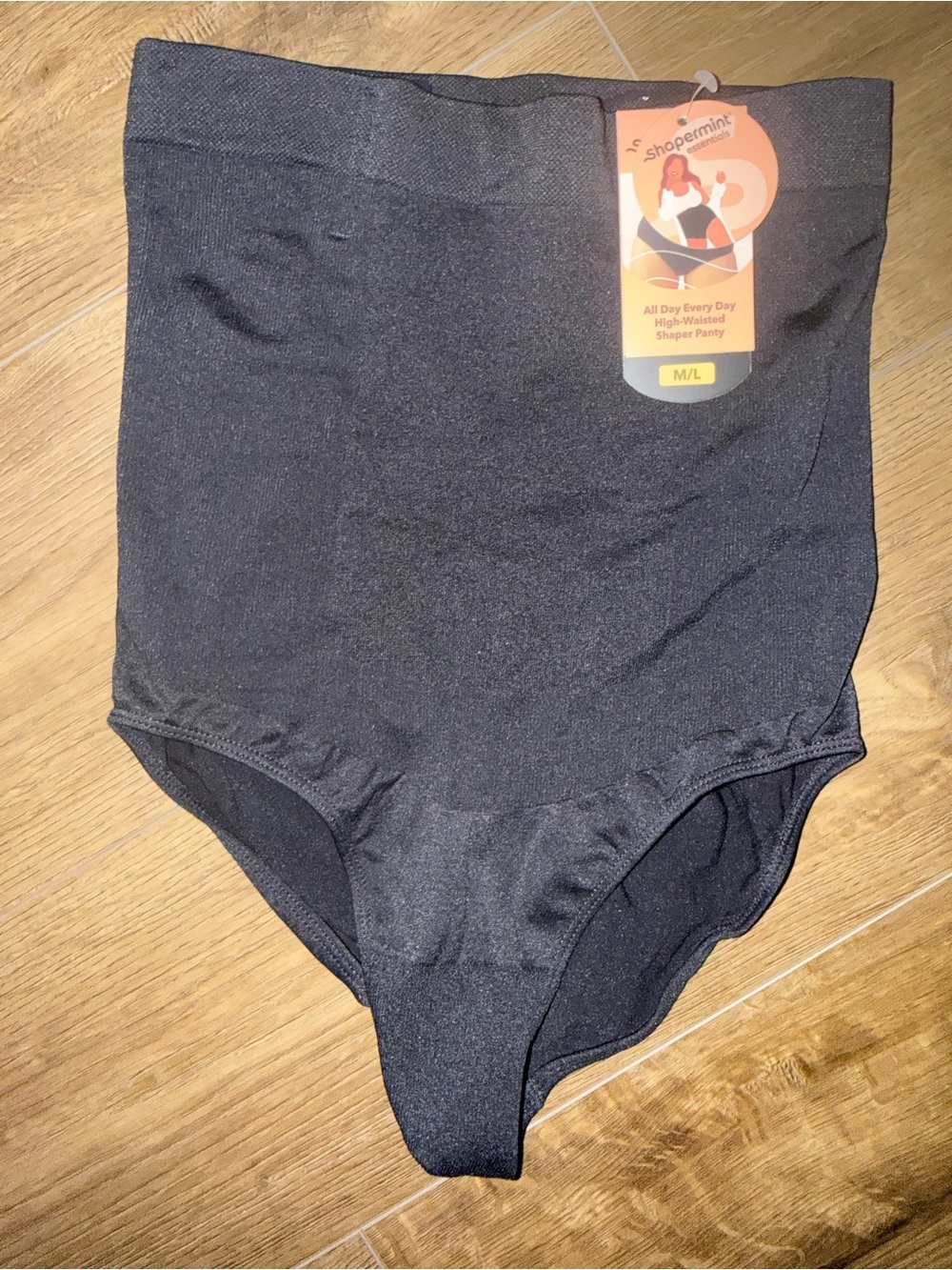 Shapermint High-Waisted Shaper Panty - Black (M/L)